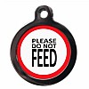 Do Not Feed Medical Dog ID Tag 2